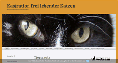 Desktop Screenshot of katzenschutzbund.com