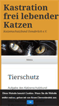 Mobile Screenshot of katzenschutzbund.com